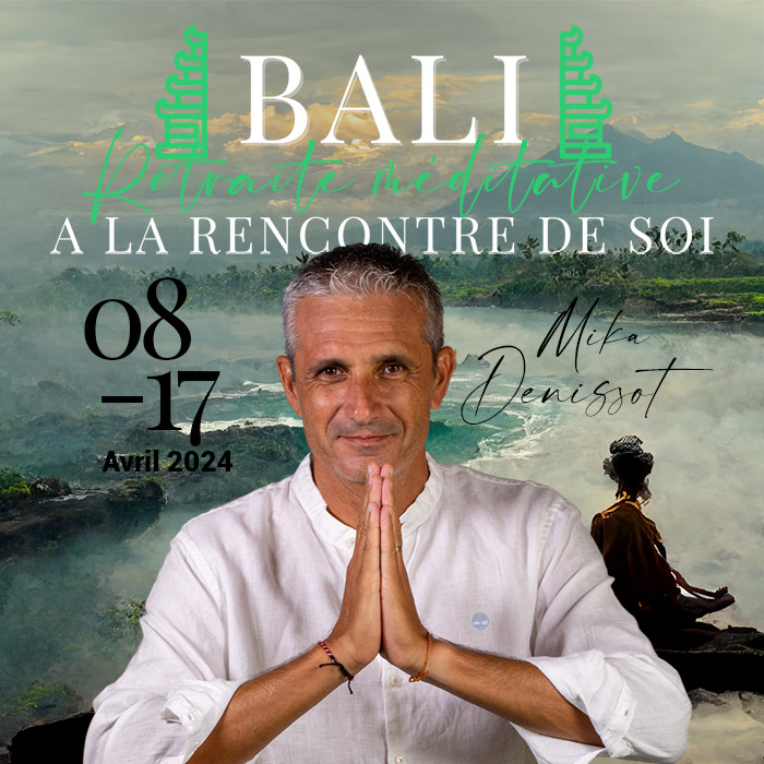 Retraite méditative Bali avril 2024